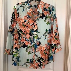 Beautiful floral print blouse